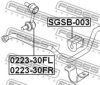 FEBEST SGSB-003 Stabiliser Mounting